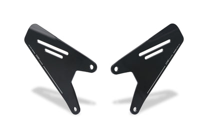 CNC Racing Aluminum Heel Guard Kit for OE and CNC Racings' Rearsets For Ducati Hypermotard 950 / SP