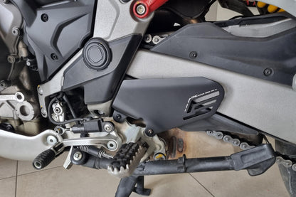 CNC Racing Aluminum Heel Guards for Ducati Multistrada V4