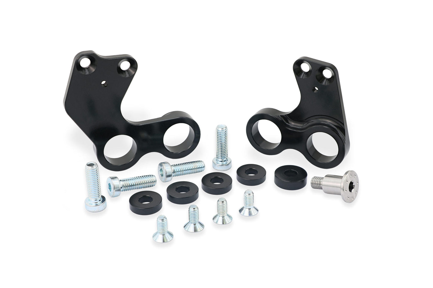 CNC Racing Arrow / FF by Fresco Exhaust Adapter Kit for CNC's PE227 Rearsets for the MV Agusta Superveloce 800