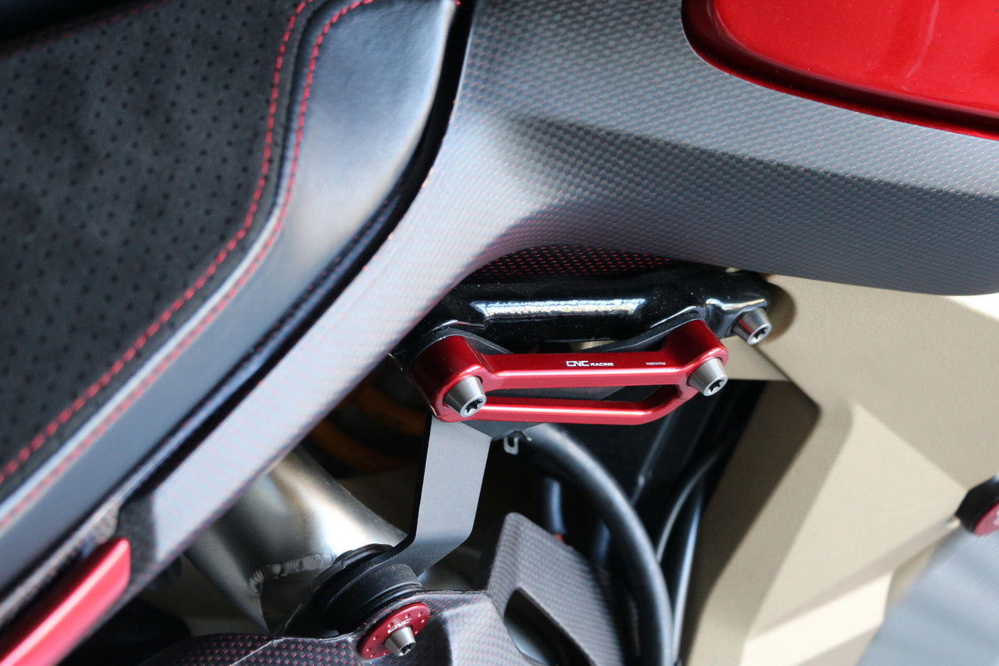 CNC Racing Passenger Rearset / Foot peg Blanking Plate Set / Racing Tie Down Hooks for MV Agusta Brutale and Rush 1000