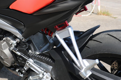 CNC Racing Passenger Rearset / Foot peg Blanking Plate Set / Racing Tie Down Hooks for Aprilia RS 660