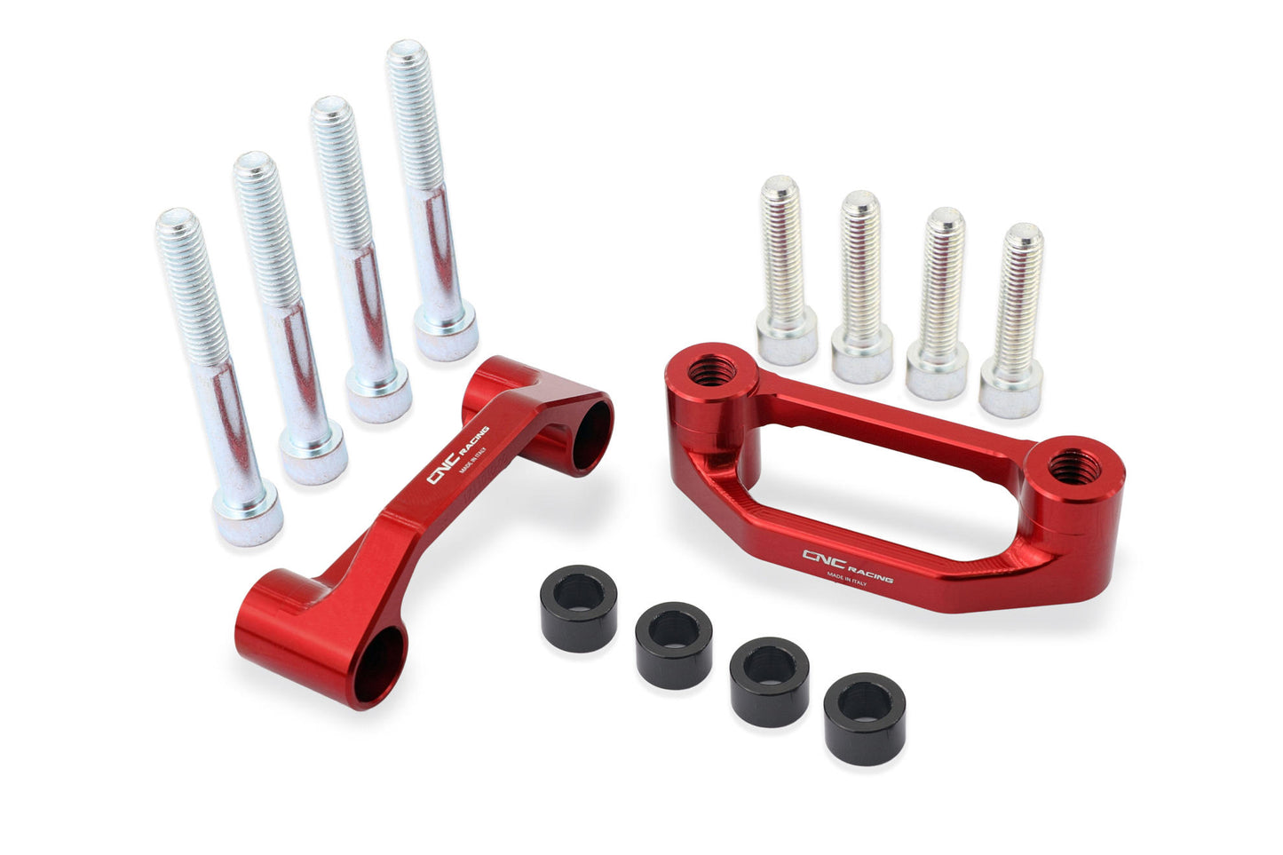 CNC Racing Passenger Rearset / Foot peg Blanking Plate Set / Racing Tie Down Hooks for Aprilia RS 660