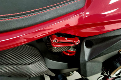 CNC Racing Passenger Rearset / Foot peg Blanking Plate Set / Racing Tie Down Hooks for MV Agusta Superveloce 800