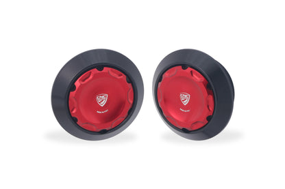 CNC Racing Ergal Main Rearset Caps For Ducati Multistrada V2 (2025+)