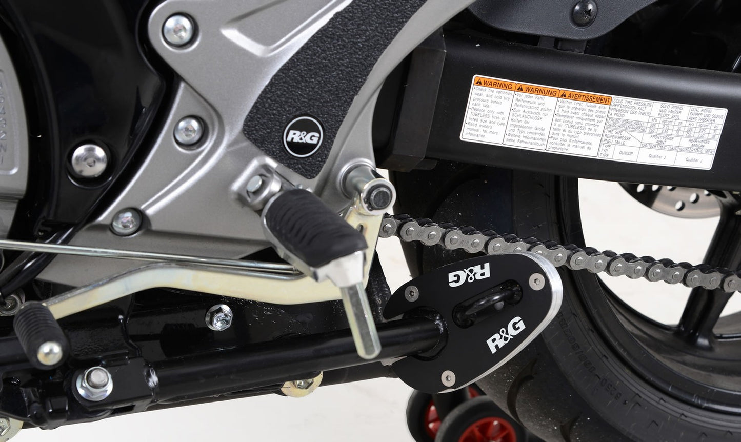 R&G Racing Kickstand Shoe for Suzuki Gladius '09-'19, SV650 / SV650X '16-'22