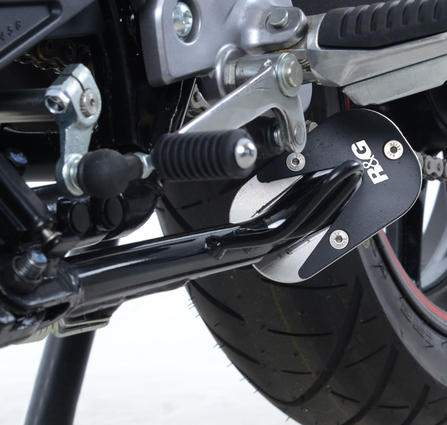 R&G Racing Kickstand Shoe for the Suzuki GSX250R '17-'21 / V-Strom 250 '17-'20