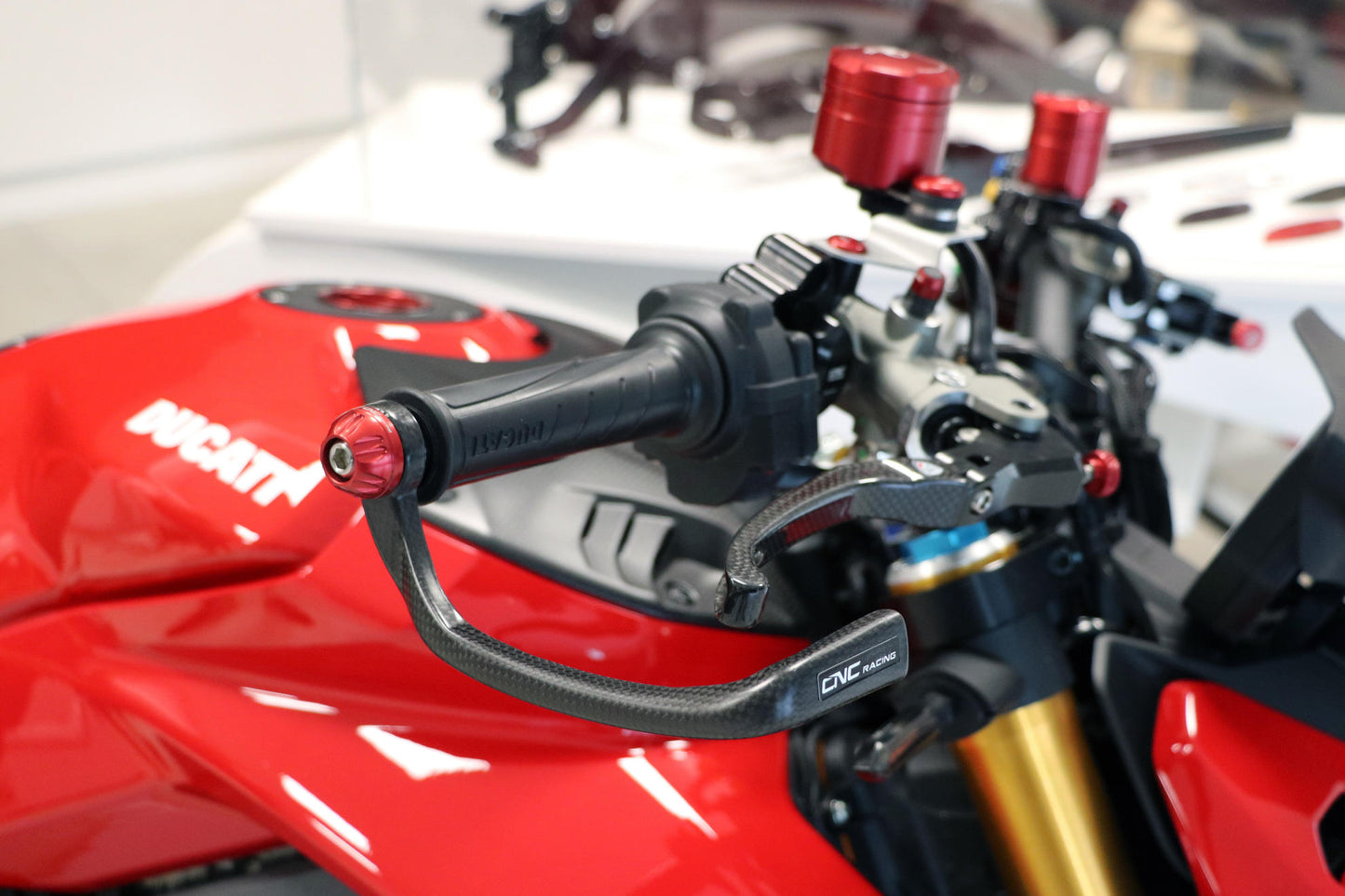 CNC Racing Carbon Fiber Brake Lever Guard