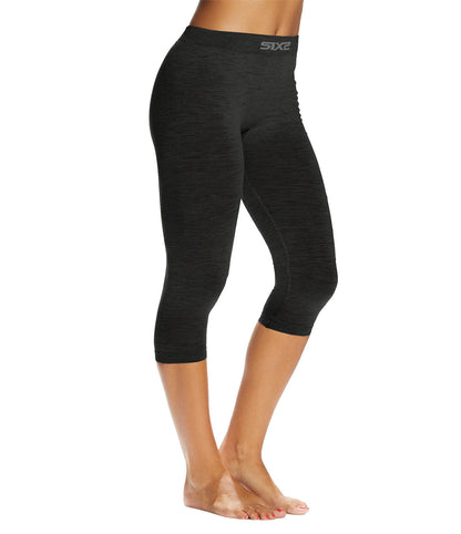 SIX2 Merino Wool 3/4 Leggings