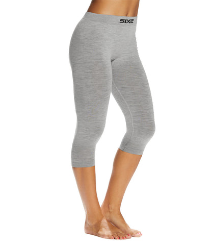 SIX2 Merino Wool 3/4 Leggings