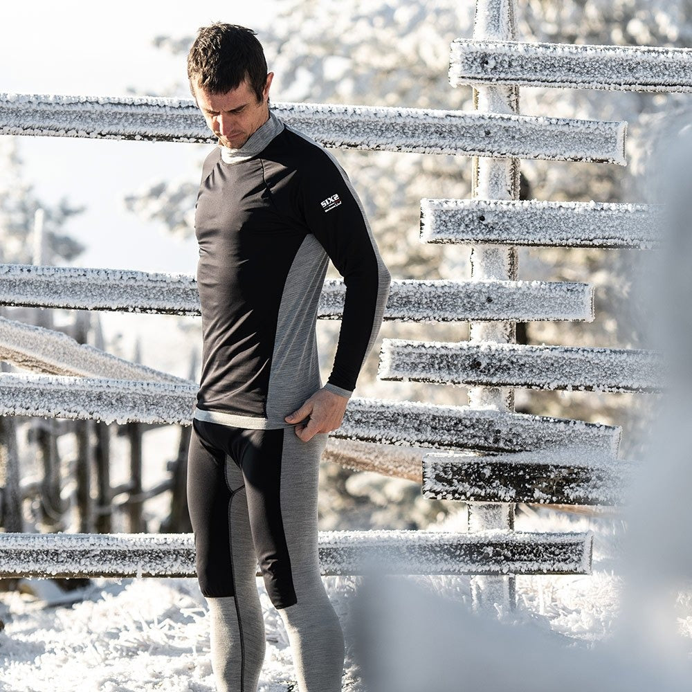 SIX2 Meriono Wool Windproof Leggings