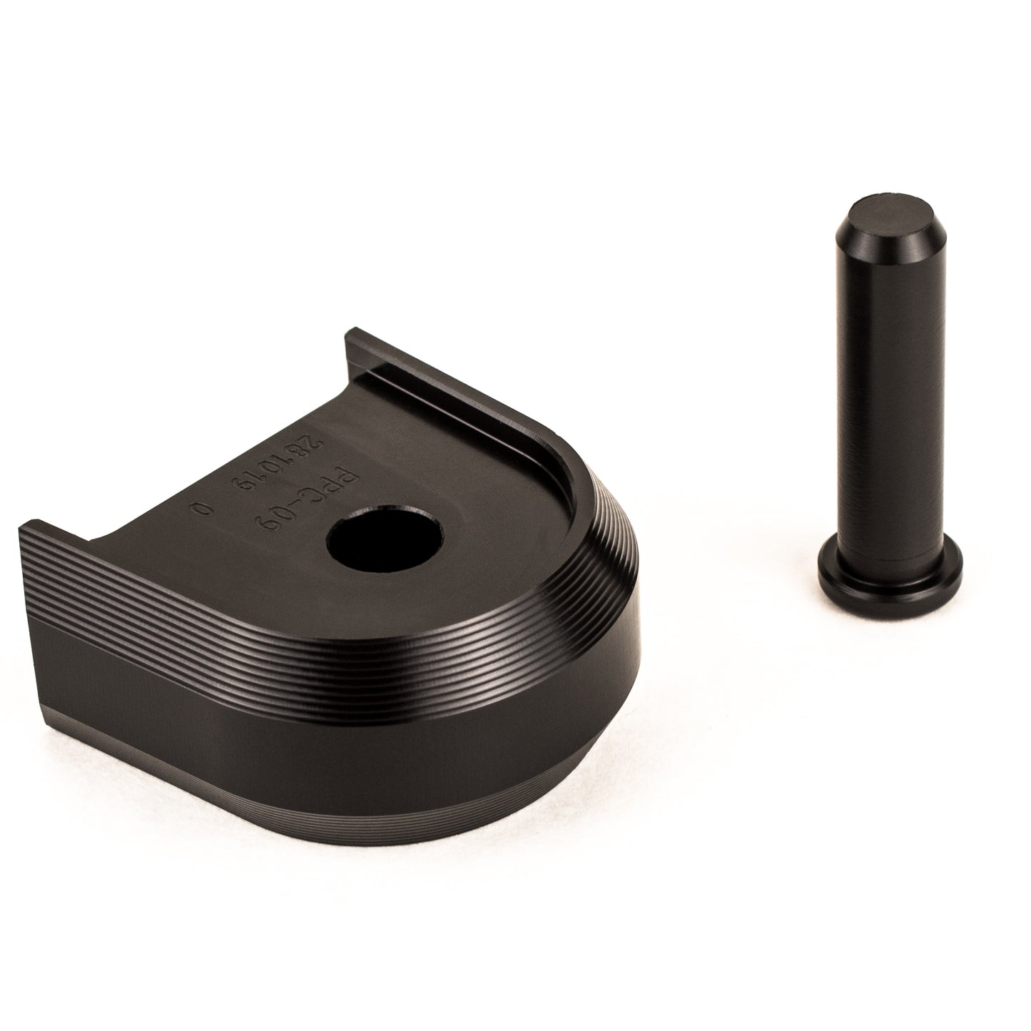 Gilles Passenger Footrest Delete (Cover) for the Indian FTR 1200 (Flat Track Racer)