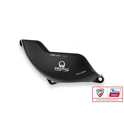 CNC Racing PRAMAC RACING LIMITED EDITION RPS Clutch Guard for Ducati Streetfighter V2