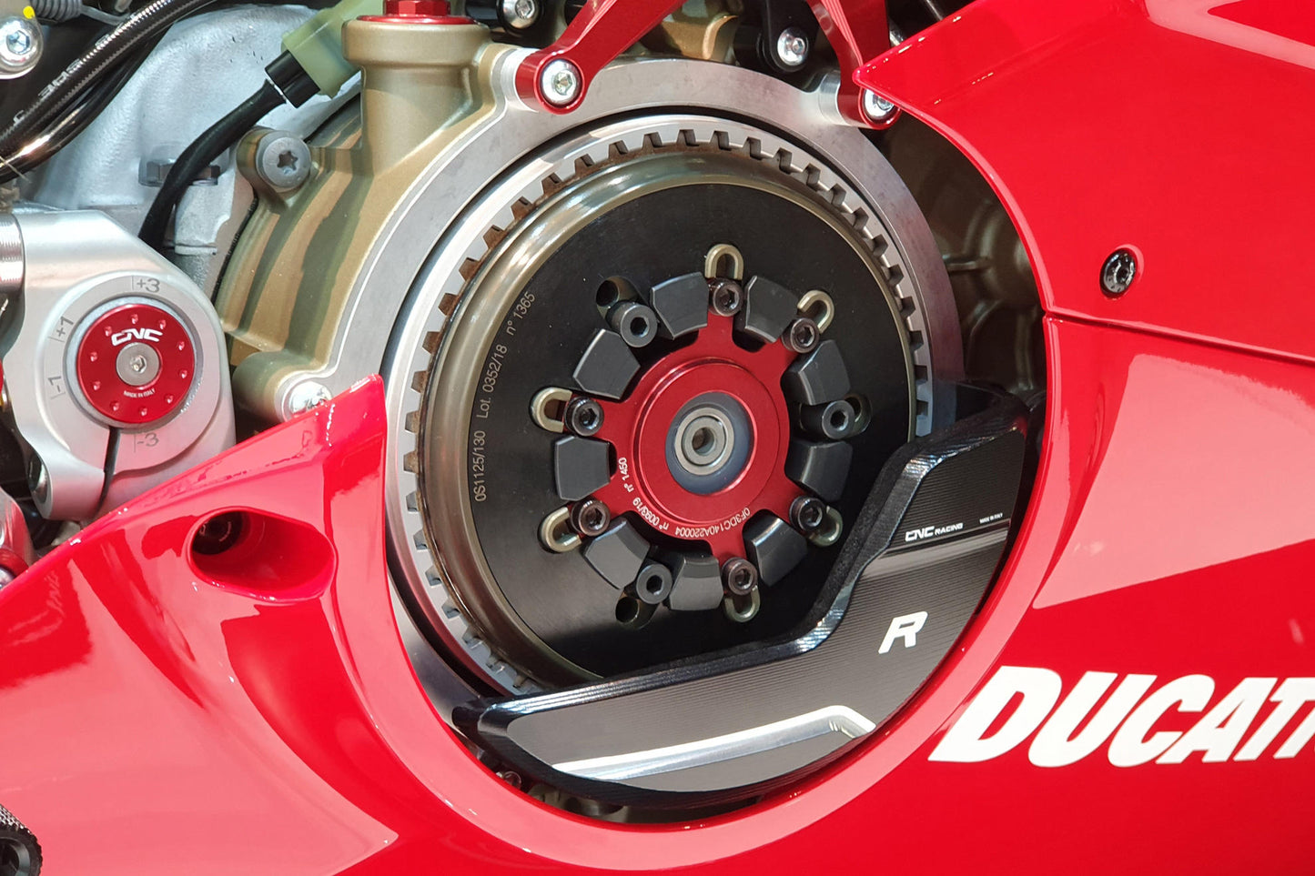 CNC Racing Billet Clutch Protector for the Ducati Panigale V4 R