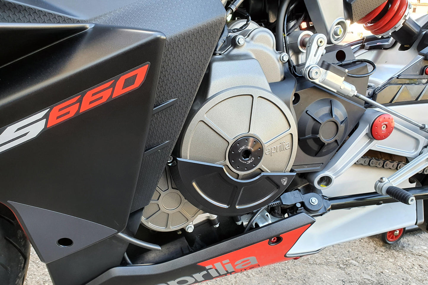 CNC Racing Generator Cover Plug for Aprilia RS / Tuono 660