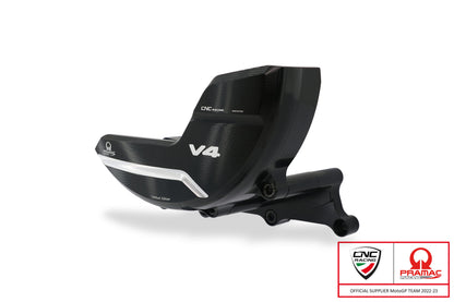 CNC Racing PRAMAC RACING LIMITED EDITION Billet Clutch Protector for the Ducati Streetfighter / Multistrada V4