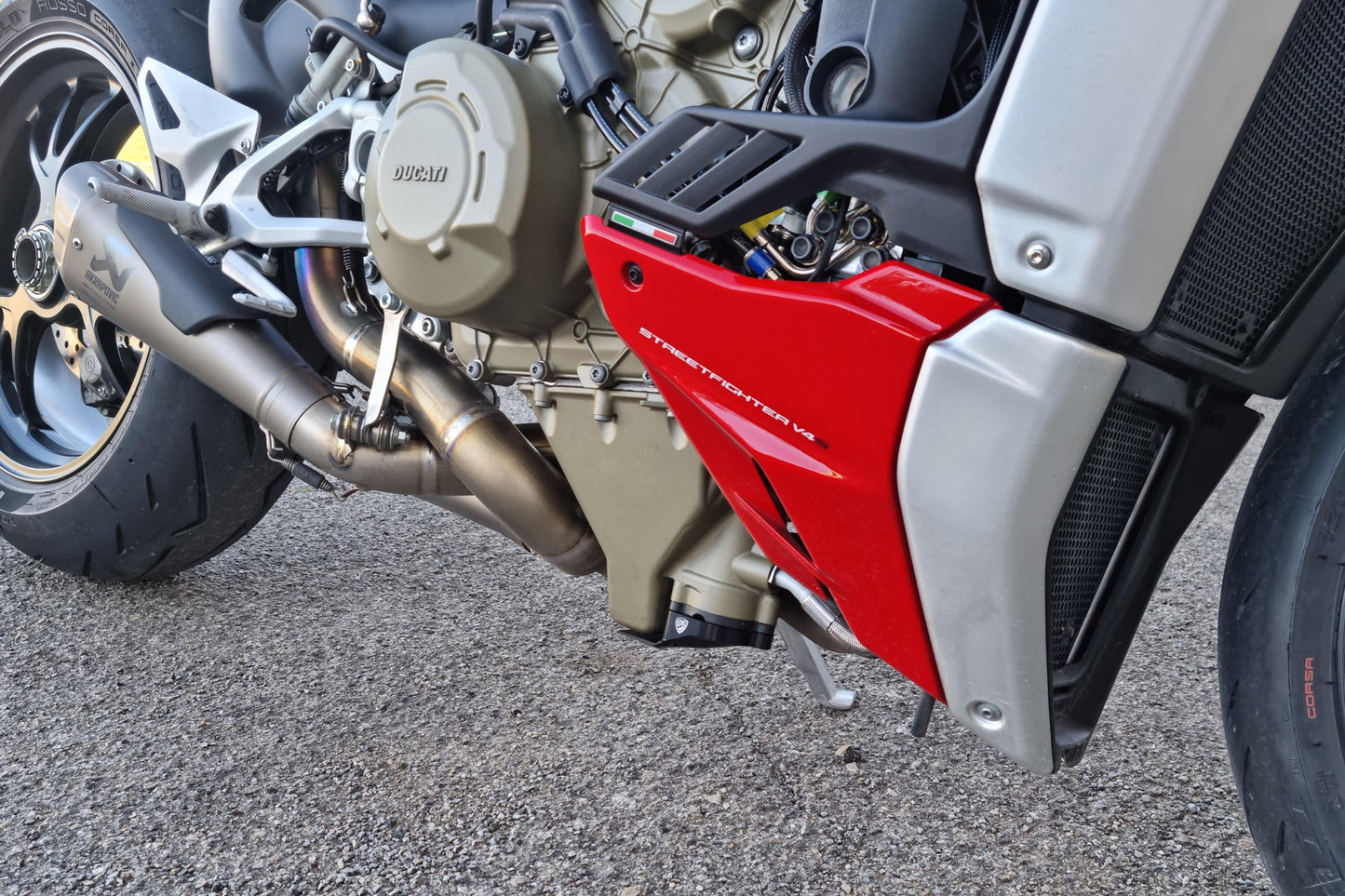 CNC Racing Oil Pan Protector for the Ducati Panigale / Streetfighter V4 (all)