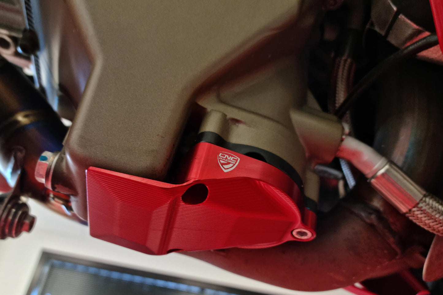 CNC Racing Oil Pan Protector for the Ducati Panigale / Streetfighter V4 (all)