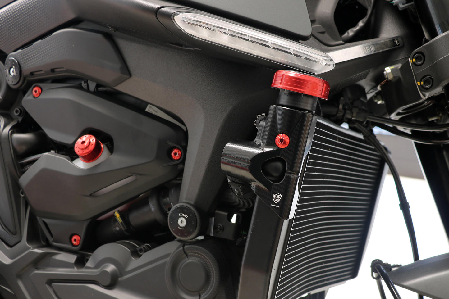 CNC Racing Radiator Side Protector for the Ducati Monster 937