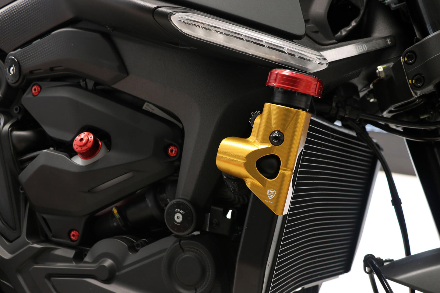 CNC Racing Radiator Side Protector for the Ducati Monster 937