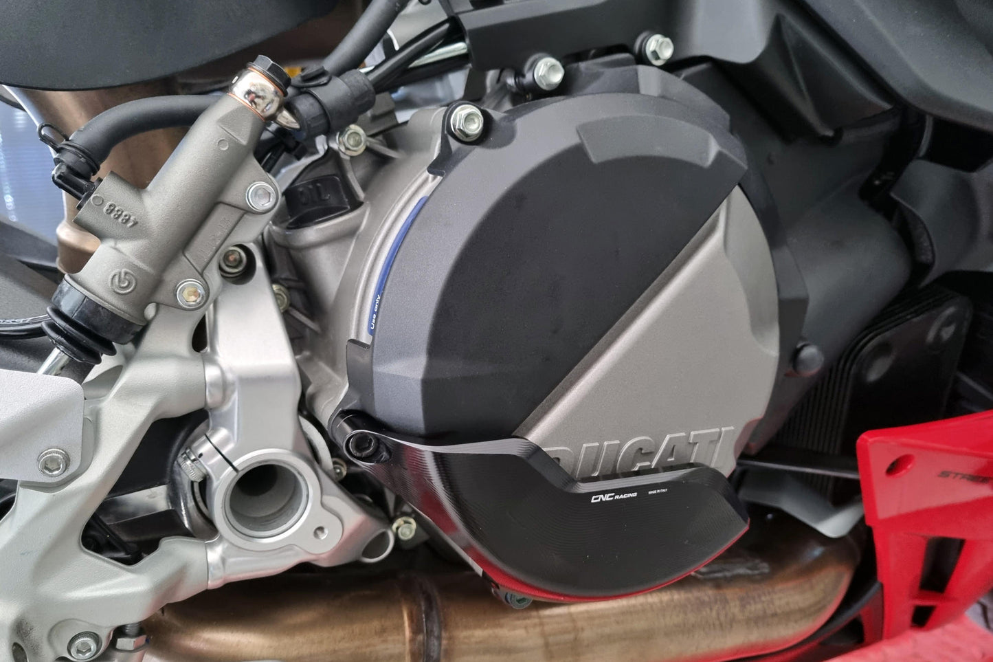 CNC Racing RPS Clutch Guard for Ducati Streetfighter V2