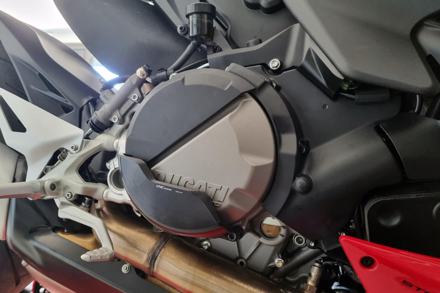 CNC Racing RPS Clutch Guard for Ducati Streetfighter V2