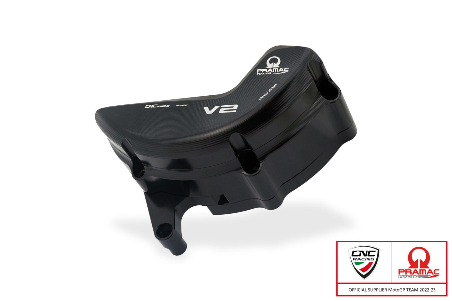 CNC Racing PRAMAC RACING LIMITED EDITION RPS Generator Guard for Ducati Streetfighter V2
