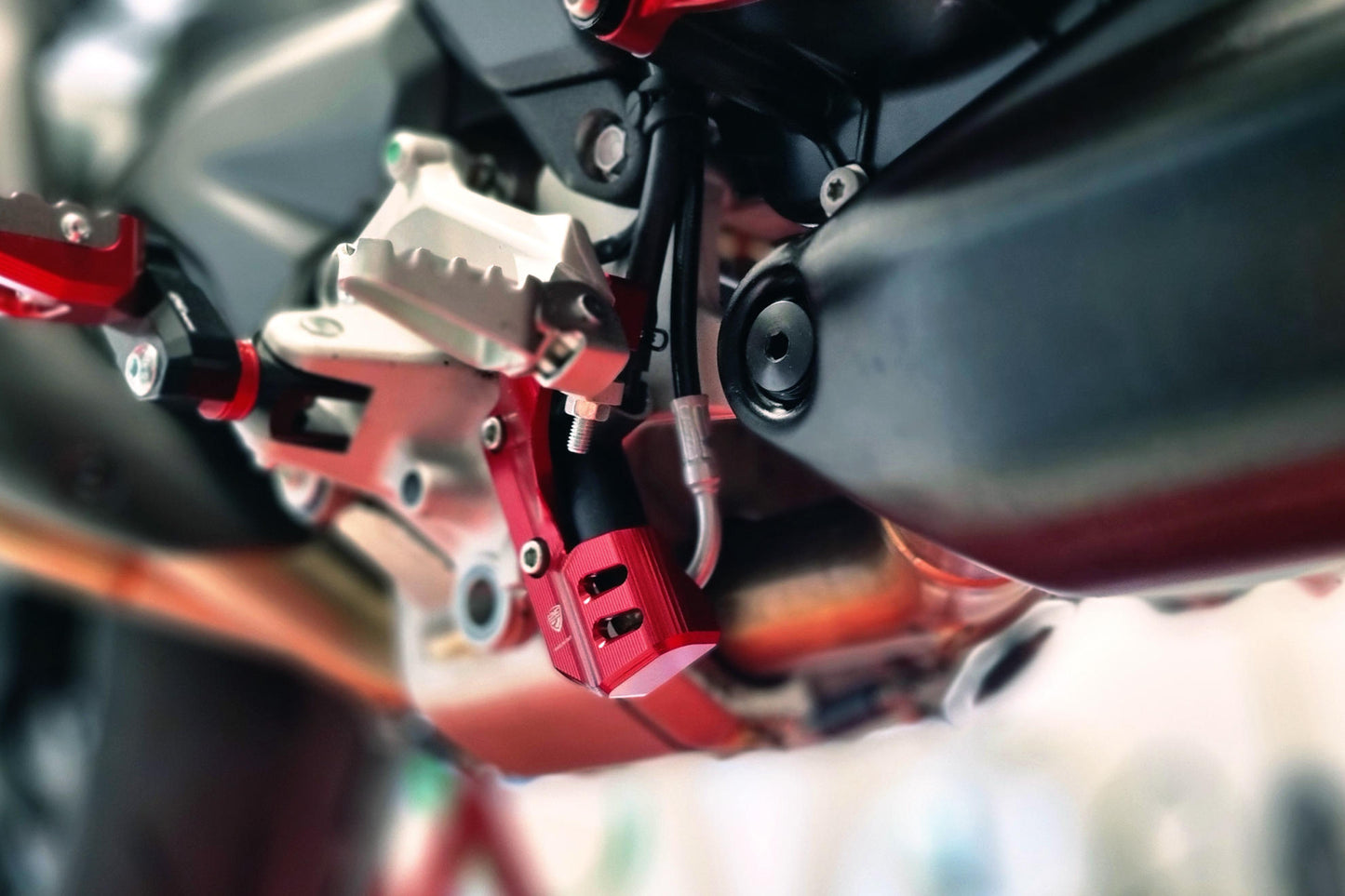 CNC Racing Rear Brake Master Cylinder Protector for Ducati Multistrada V4 (all)