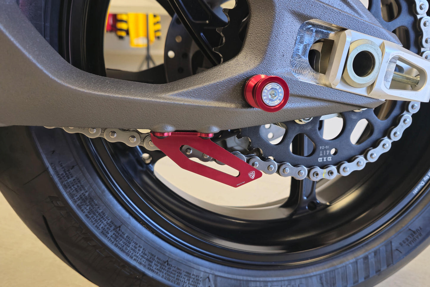 CNC Racing Lower Chain Guard for Ducati Panigale / Streetfighter V4 (2025+)