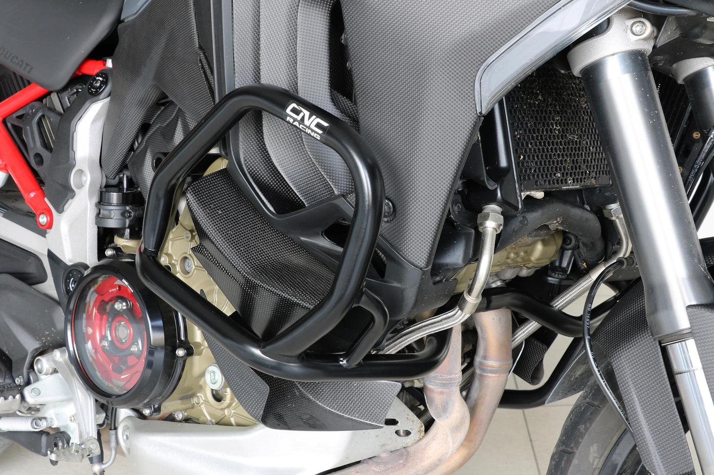 CNC Racing Crash Bars Engine Protector for the Ducati Multistrada V4 (2025+)