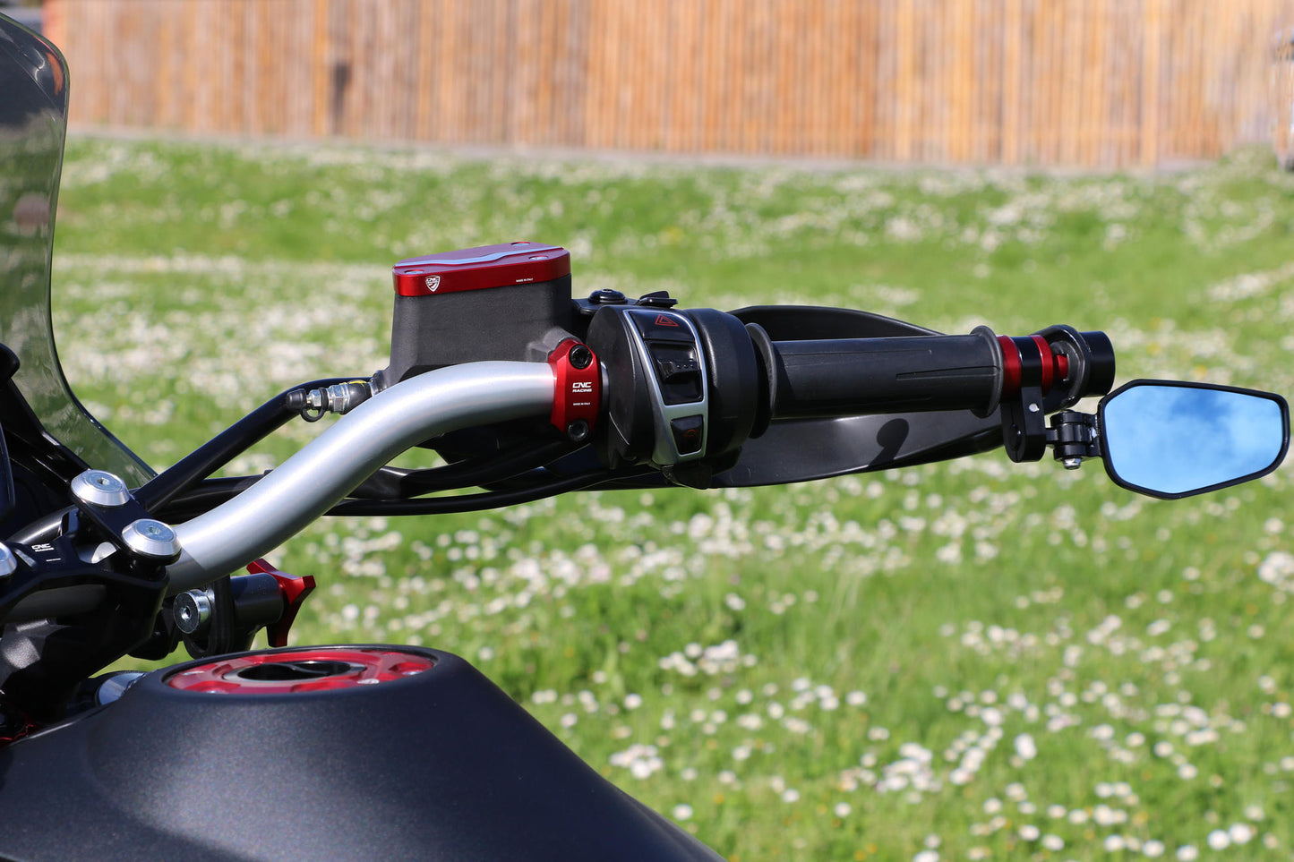 CNC Racing Hand Guards for the Moto Guzzi V85 TT