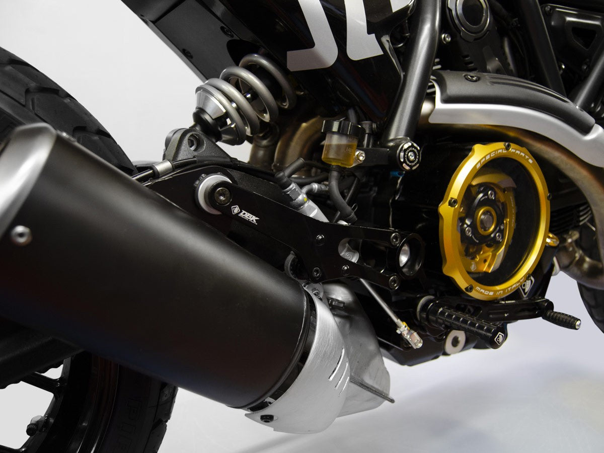 DBK Special Parts (Ducabike) Monoposto Rearset Subframe Kit for the Ducati Scrambler 800 (2023+)