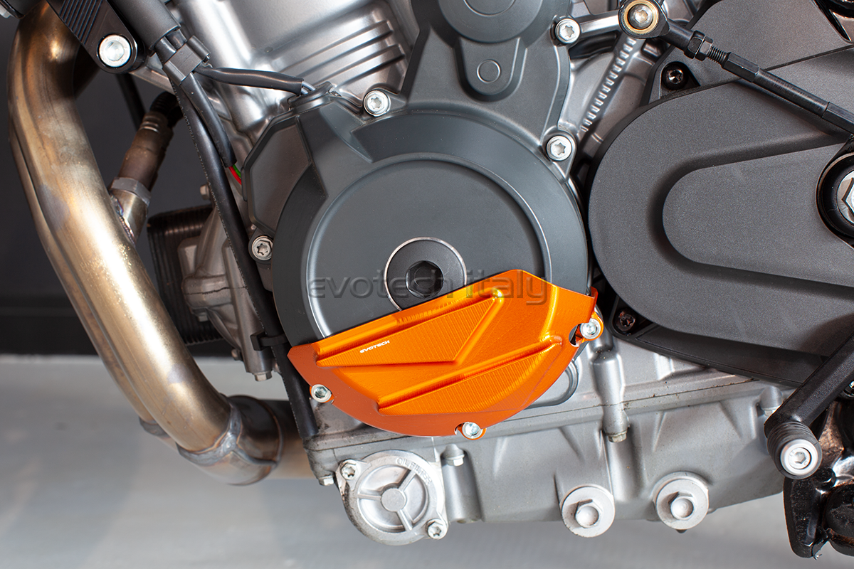 Evotech Srl Left Side Generator Engine Protector for the KTM 790 / 890 Duke