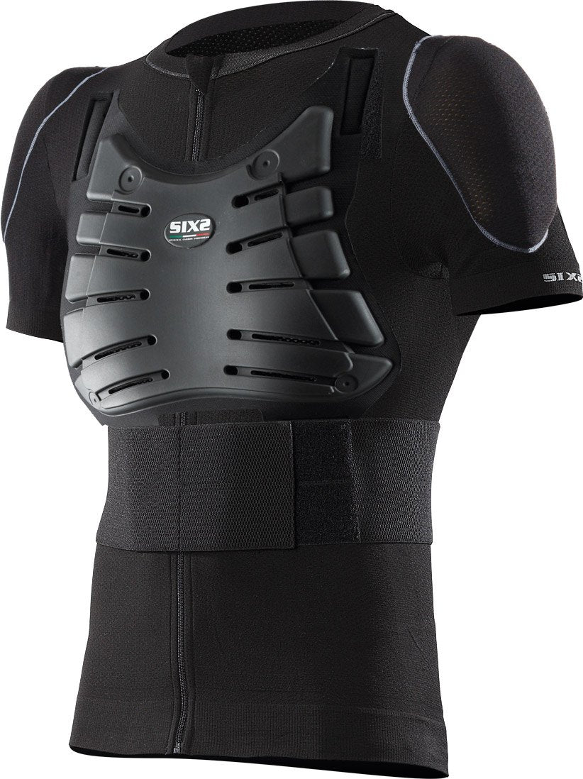 SIX2 Short-sleeve Protective Base Layer with Removable Protectors