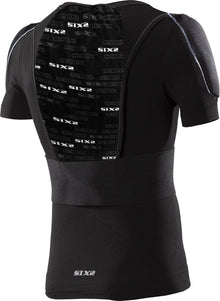 SIX2 Short-sleeve Protective Base Layer with Removable Protectors