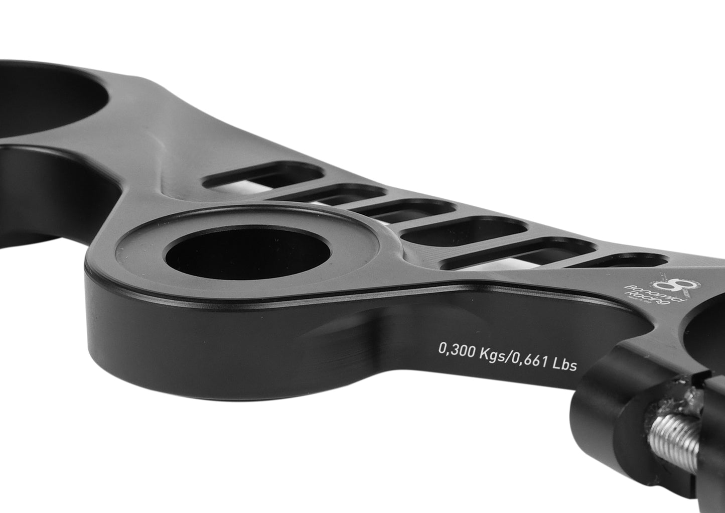 Bonamici Racing Aluminium Top Triple Clamp for the BMW S1000RR 2023 and M1000RR "Race" 2021-2023