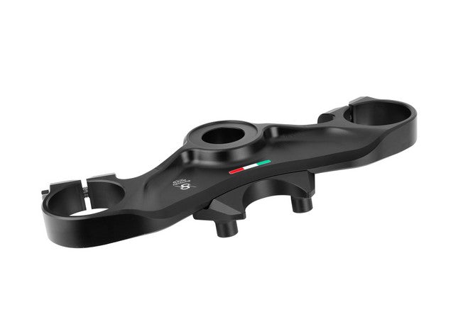 Bonamici Racing Top Triple Clamp (black) for the Kawasaki ZX-4RR 2023-2024