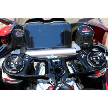 CNC Racing PRAMAC RACING LIMITED EDITION Upper Triple Clamp Kit for Ducati Panigale V4 / S / R / Speciale (18-24)