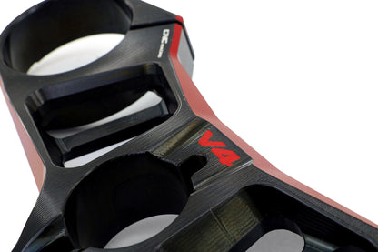 CNC Racing BI-COLOR Upper Triple Clamp Kit for Ducati Panigale V4 / S / R / Speciale (18-24)
