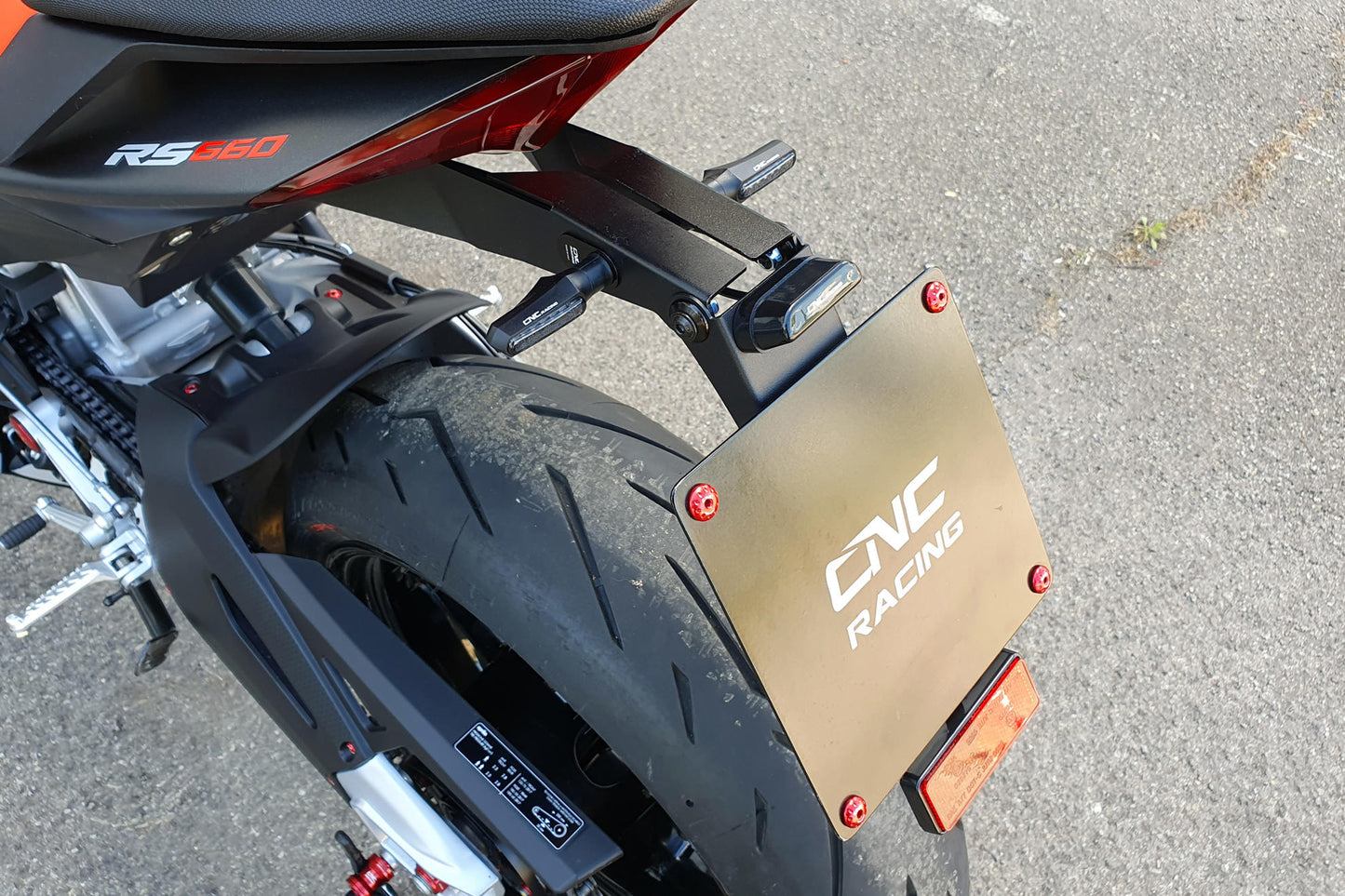 CNC Racing Adjustable Fender Eliminator For Aprilia RSV4 / Tuono V4 1100 (2021+) and RS / Tuono 660