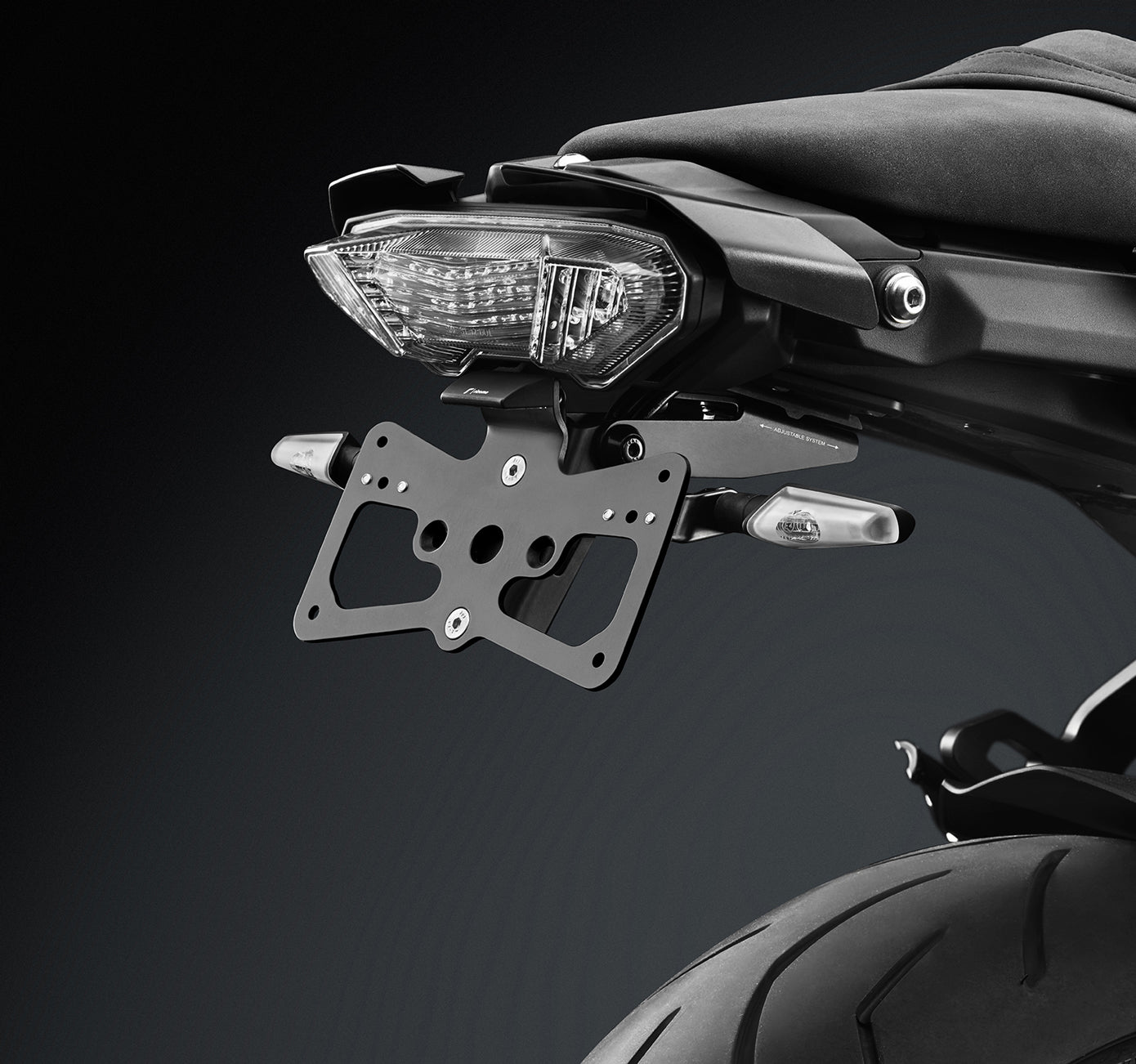 Rizoma License Support plate 'FOX' For Yamaha FZ-10 (MT-10) - PT226B