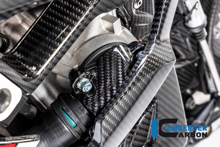 Ilmberger Carbon Water Pump Cover for the BMW S 1000 R '21 / S 1000 RR '19-23 / M1000R '23-24 / M1000RR '21-24