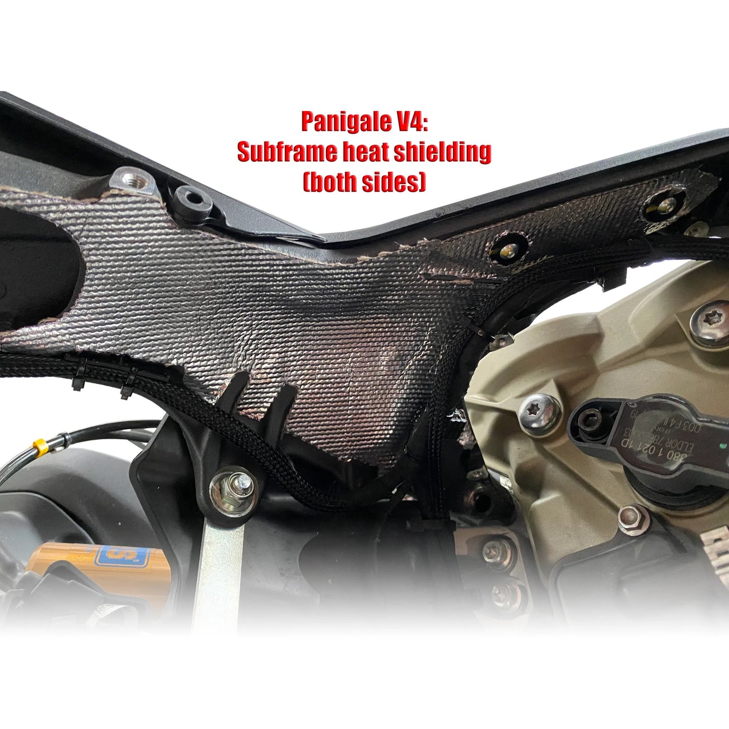 Ducati Spacers Heat Shield Kit for Ducati Panigale V4 and Streetfighter V4