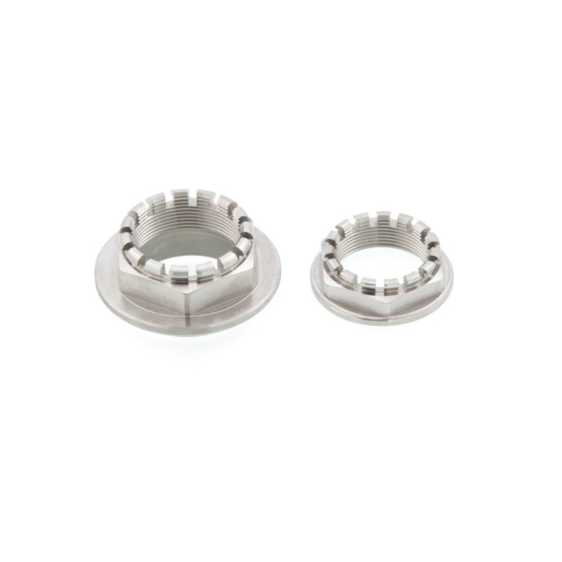 CNC Racing Small Titanium Rear Wheel Axle Nut Set for Ducati
