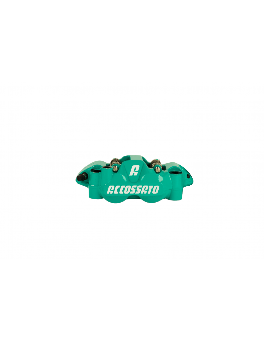 Accossato Monoblock Forged Radial Brake Caliper Distance 108 mm with Aluminium Pistons