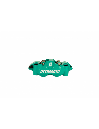 Accossato Monoblock Forged Radial Brake Caliper Distance 108 mm with Aluminium Pistons