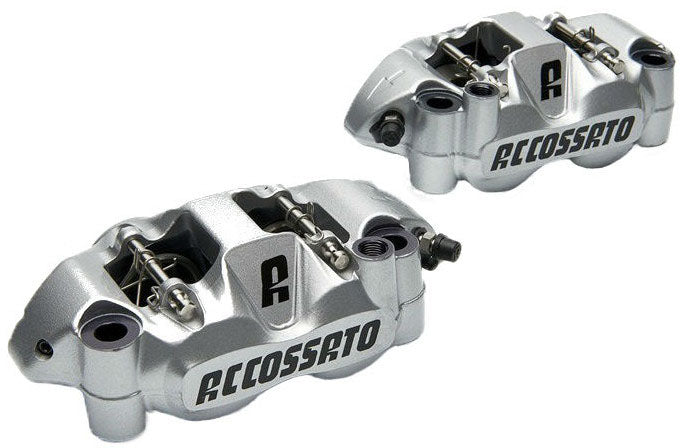 Accossato Monoblock Forged Radial Brake Caliper Distance 108 mm with Aluminium Pistons