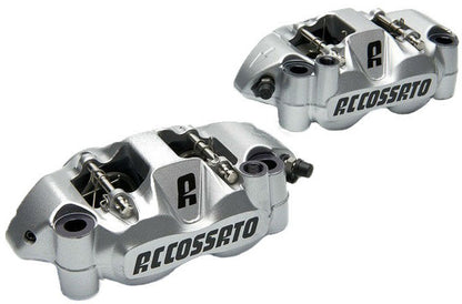 Accossato Monoblock Forged Radial Brake Caliper Distance 108 mm with Aluminium Pistons