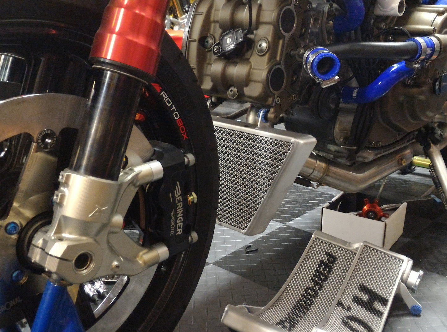 Galletto Radiatori (H2O Performance) Oversized Oil Cooler kit For Ducati 748/916/996/998 & S4R/S4RS/S4RT/S4