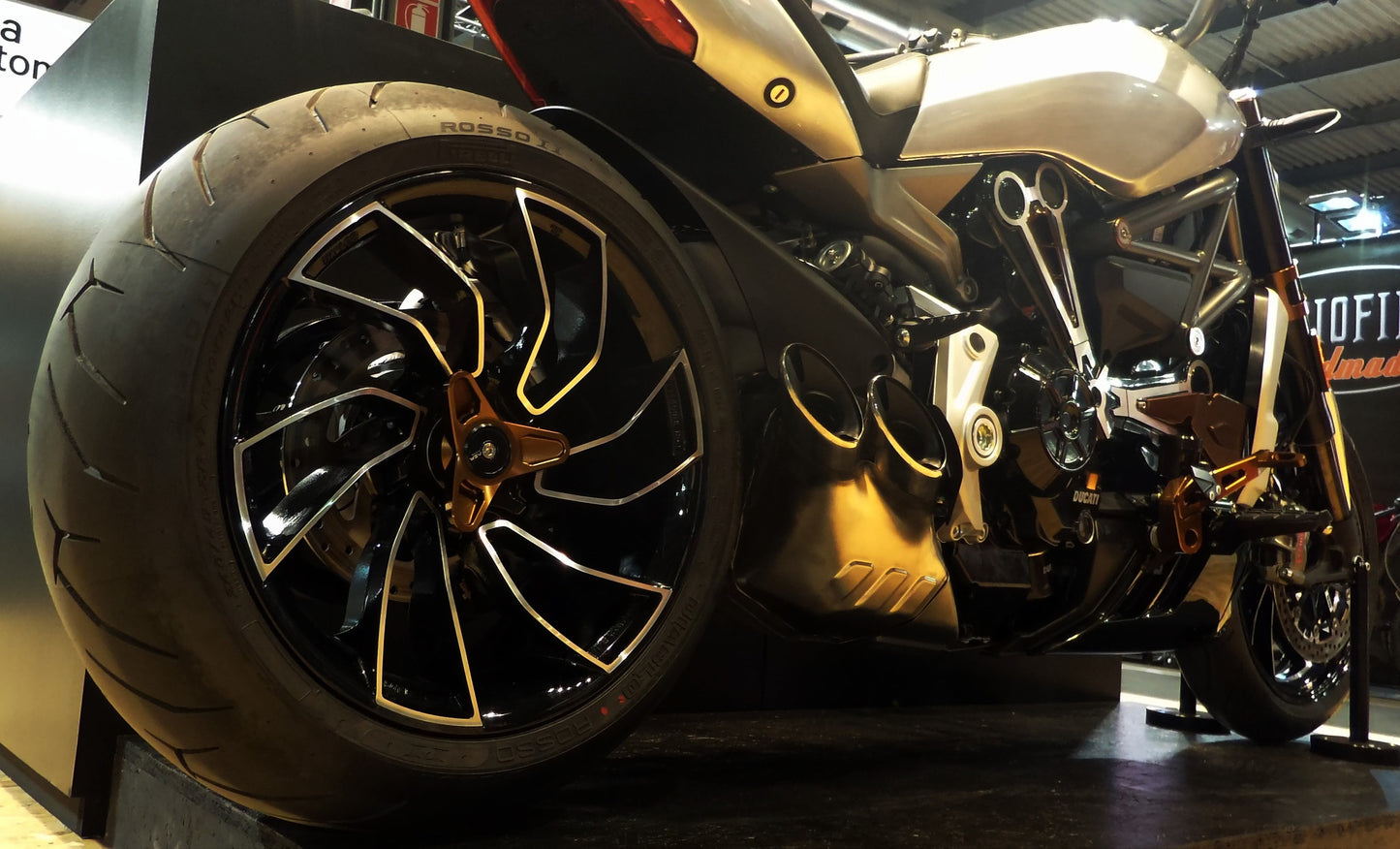 AEM Factory - Billet 'GALLETTONE' Rear Axle Slider for Large Hub Ducati's