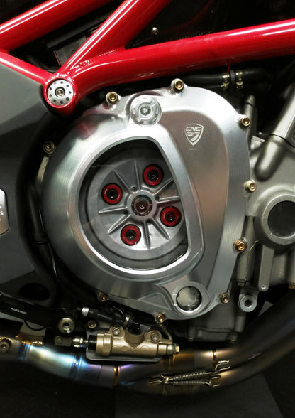 CNC Racing Clear Clutch Cover For MV Agusta F4 / Brutale B4 Models